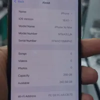 اپل iPhone XS Max با حافظهٔ ۲۵۶ گیگابایت|موبایل|صومعه‌سرا, |دیوار