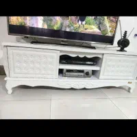 میز تلویزیون و کنسول آینه در حد نو