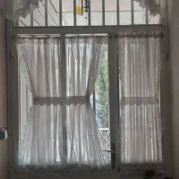 پرده حریر سفید (پشت دری)