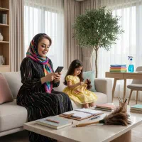 درآمدی بالا در خانه برای بانوان