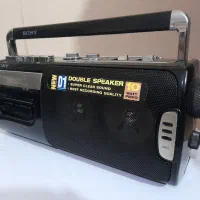 رادیو کاست دو بانده سونی مدل CFM -D1