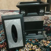 ست سرویس سطل اشغالی وجای دستمال کاغذی