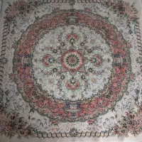 فرش ۳متری کویر یزد کرم رنگ