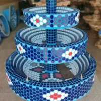 حوض با دینام وچراغ