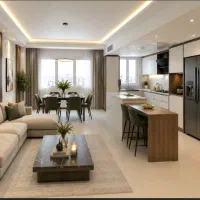 100 متری 2 خواب دریاچه چیتگر آبشار رزمال غرق نور