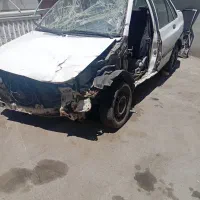 پراید مدل 89 تصادفی