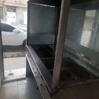 وسایل کبابی یخچال فرتمام استیل کباب پز بیرونی