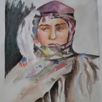 نقاشی با شیوه چشمی|تابلو، نقاشی، عکس|تهران, شهرک تختی|دیوار