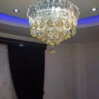 فروش ۲ شاخه لوستر سقفی کریستالی