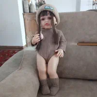 عروسک سلیکونی55سانتی