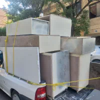 کابینت آشپزخانه فلزی کارکرده(( خریدار  و  خرید