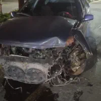 پژو تصادفی