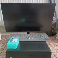 مینی کیس HP و مانیتور و موس و کیبورد