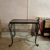 دو عدد میز فرفورژه