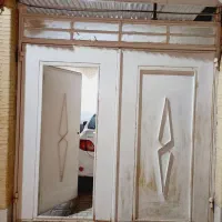 درب حیاط دولنگه