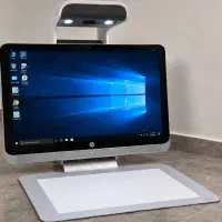 کامپیوتر لمسی اچ پی با پروژکتور و اسکنر سه بعدی