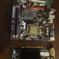 مادربردddr2 با رم و CPU و کارت گرافیک