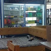 یخچال ویترینی دو متری مغازه تازه سرویس کامل شده