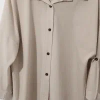 شومیز نخی کرمی
