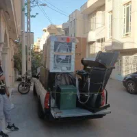 باربری اثاثیه منزل وانت بار  ایسوزو بیمه معتبر