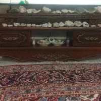 میز تلویزیون چوبی