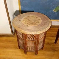 میز معرق کاری شده کار دست