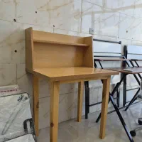 میز تحریر چوبی کتابخانه ای