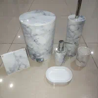 ست سرویس بهداشتی لیمون طرح ماربل