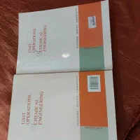 کتابهای عملیات واحدمهندسی شیمی نو