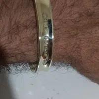 دستبند نقره برند تیفانی اصل وزن ۴۰ گرم