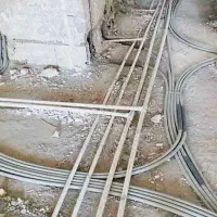 برق کار ساختمان لوله کشی آب و فاضلاب