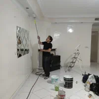 نقاشی ساختمان نقاش ساختمانی(متری ۹۰تومن با رنگ)