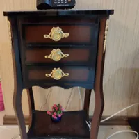 میز تلفن چوبی سالم