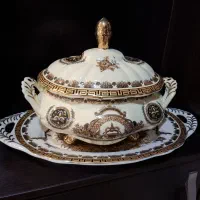 سوپ خوری با دیس زیرش