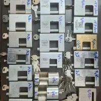 قفل کتابی ایرانی واروپایی(سیزا ایتالیاوآبوس آلمان)