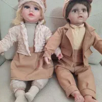 عروسک دختر و پسر سیسمونی