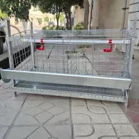 قفس و تانکر مرغداری