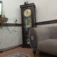 ساعت ایستاده چوب راش