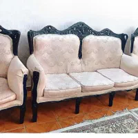 مبل سلطنتی ۹ نفره / میز تلویزیون /