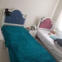 تخت یکنفره ابی رنگ|تخت و سرویس خواب|تهران, افسریه|دیوار