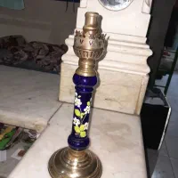 یک عددچراغ  یاشمعدانی قدیمی یاچراغ چربی سوز