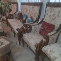 مبل ۹ نفره به همراه میز ناهار خوری ۸ نفره