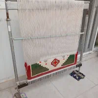 دار قالی و تابلو فرش با کلیه لوازم