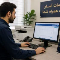 خدمات پیشخوان به صورت حضوری و آنلاین