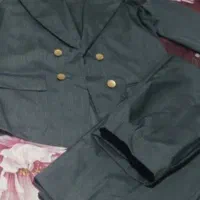 شلوار کمر کش و کت