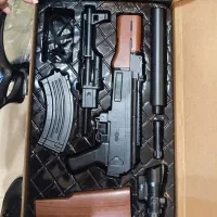 تفنگ تیر ژلهای akm