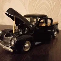 ماکت فلزی Ford pick up مدل۱۹۴۰ کلکسیونی مقیاس ۱.۲۴