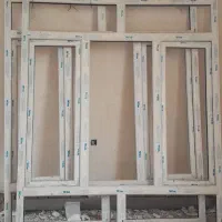 دو عدد پنجره نو یو پی وی سی