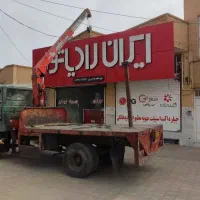جرثقیل ۳ تن شبانه روزی  همراه با سبد نفر بر