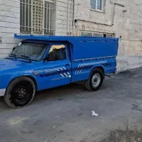 وانت نیسان آبی مدل ۱۴۰۳|خودرو کلاسیک|خمین, |دیوار